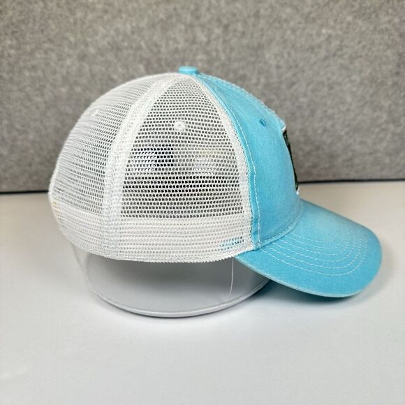 Key West‎ Mile 0 Key West FL Baseball Cap Hat Blue Snapback Adjustable Mesh Back - Picture 2 of 7